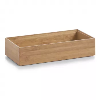 Zeller Present φυσικό μπαμπού κουτί οργάνωσης 30 x 15 x 7 cm 13333