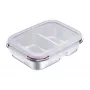 Westmark ανοξείδωτο ταπεράκι φαγητού 450+280 ml, ασημί 23722270