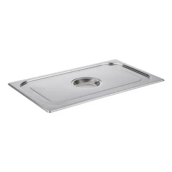 APS Καπάκι GN 1/1 530 x 325 x 30 mm ανοξείδωτο χάλυβα, χωρίς άνοιγμα για κουτάλι, κατάλληλο για πλυντήριο πιάτων 81195