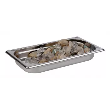 APS GN 1/3 Δοχείο Gastronorm 325x176x40 mm ηλεκτρολυτικά γυαλισμένο ανοξείδωτο ατσάλι 81301