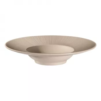 APS NERO Πιάτο ζυμαρικών, 290 mm, Άμμος Μελαμίνη, στοιβαζόμενο, πλυντήριο πιάτων, ανθεκτικό στη θερμότητα (1 τεμ.) 85406