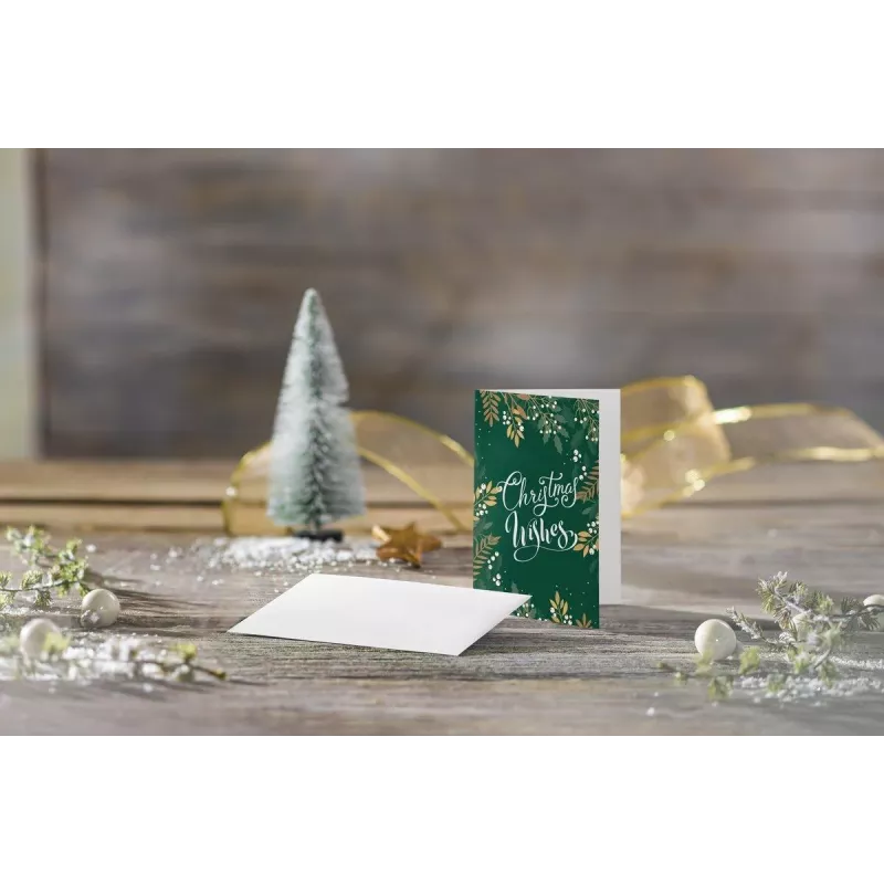 SIGEL DS092 Χριστουγεννιάτικες κάρτες 'Christmas Wishes', DIN A6, 25 τεμ.