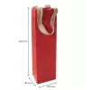 SIGEL Red Coco Χάρτινες τσάντες δώρου, 10 x 35,5 cm, συσκευασία 5 τεμ. (ET012)
