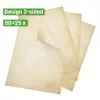 SIGEL DP983 σετ χαρτιού vintage design DIN A4 90 g/m² μπεζ 75 φύλλα