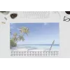 Sigel H6470 επιτραπέζια βάση χαρτιού Palm Beach 59,5 x 41 cm 2026-2028 30 φύλλα