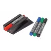 SIGEL BA151 σετ αξεσουάρ whiteboard, 4 στεγνού σβησίματος μαρκαδόροι, μαγνητική σβήστρα, μαγνητική βάση μαρκαδόρων, σπρέι καθαρισμού 50 ml, 10 πανάκια καθαρισμού, μαύρο