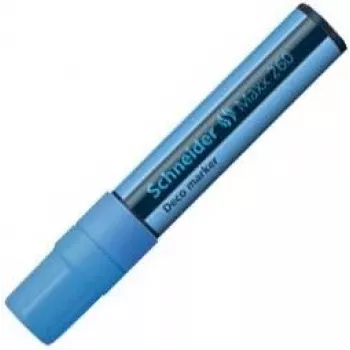 Schneider Maxx 260 μπλε μαρκαδόρος υγρής κιμωλίας - Συσκευασία 5 τεμ. 126010