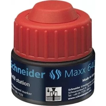 Schneider Maxx 640 μελανωτή επαναπλήρωση κόκκινο 30 ml 164002