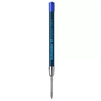 SCHNEIDER Express 735 ανταλλακτικό στυλό διαρκείας, F, μπλε, Plug & Play, συσκευασία 10 τεμ. (7353)
