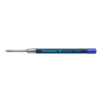 SCHNEIDER Express 735 ανταλλακτικό στυλό διαρκείας, φαρδύ (B), μπλε, Plug & Play, 1 τεμ. 7373