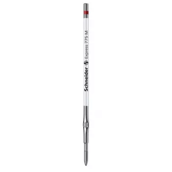 Schneider Express 775 κόκκινα ανταλλακτικά στυλό διαρκείας Medium, G2 Standard, μύτη ανοξείδωτου χάλυβα, μεταλλικό περίβλημα, 20 τεμ. (50-7762)