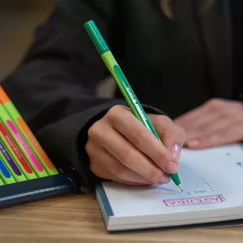 Schneider Line-Up Fineliner 0,4 mm διάφορα χρώματα, συσκευασία 6 τεμ. (5+1 δώρο) 191086