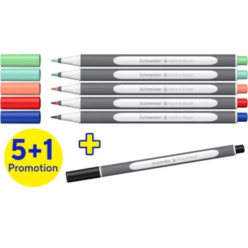 Schneider Paint-It 070 σετ μαρκαδόρων διάφορα χρώματα 6 τεμ. ML07010503