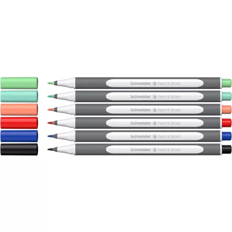 Schneider Paint-It 070 σετ μαρκαδόρων διάφορα χρώματα 6 τεμ. ML07010503
