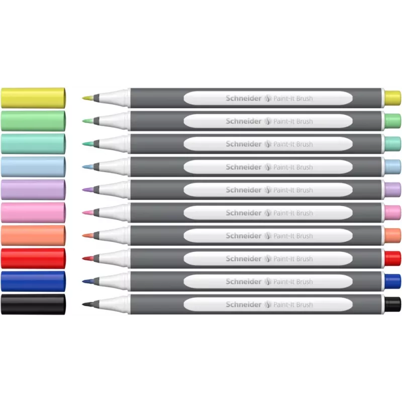 Schneider Paint-It 070 Μαρκαδόροι ανάμεικτα χρώματα συσκευασία 10 τεμ. ML07010504