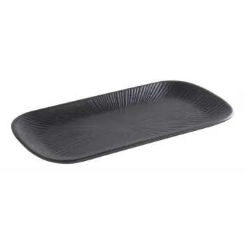 APS NERO GN 1/3 δίσκος, 325 x 176 x 25 mm, μαύρη μελαμίνη, στοιβαζόμενος, πλυντήριο πιάτων 85280