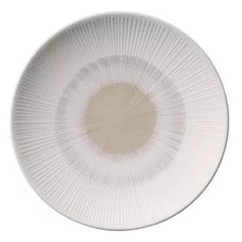 APS BLUSH πιάτο φαγητού επίπεδο 210 mm μπεζ μελαμίνη στοιβαζόμενο πλυντήριο πιάτων ανθεκτικό στη θερμότητα 1 τεμ. 85503