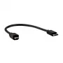 E+P CC 324/02 Καλώδιο USB 3.1, 0,2 m, USB-C σε Micro-B, μαύρο 0000853270