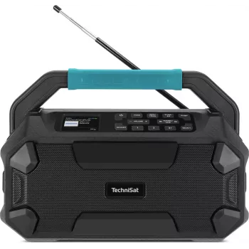 TechniSat VIOLA 231 OD DAB+ & UKW Ραδιόφωνο εργοταξίου με Bluetooth, αδιάβροχο IPX4, Μαύρο