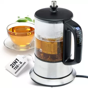 ProfiCook 501165 Συσκευή τσαγιού 0,5 L 1100 W Μαύρο – Ανοξείδωτο ατσάλι