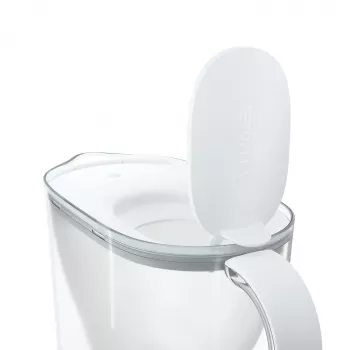 Brita Style Κανάτα φίλτρου νερού, 2,4L, Λευκό, περιλαμβάνεται φίλτρο MAXTRA+