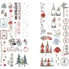 Rayher Διακοσμητικό είδος μεμβράνη μεταφοράς Nordic Winter πολύχρωμο 2 φύλλα (31663000)