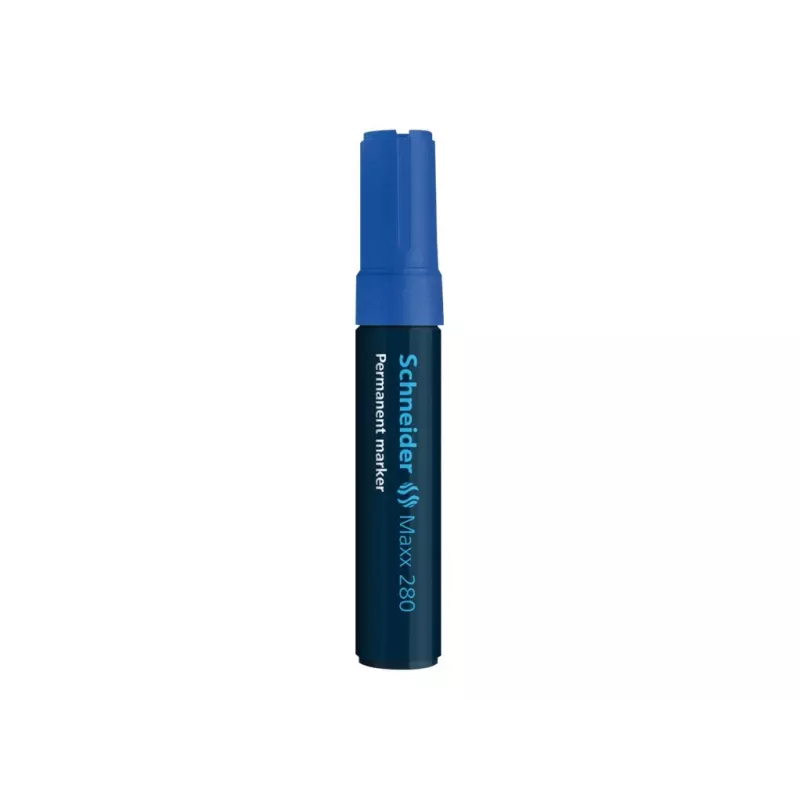Schneider Maxx 280 Μόνιμος μαρκαδόρος, μύτη σμίλης 4-12 mm, μπλε 128003