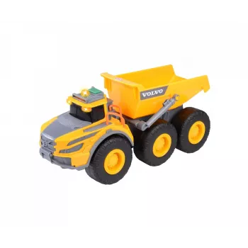 Dickie Toys Volvo A60H Αρθρωτός ανατρεπόμενος 1:24 κλίμακα όχημα εργοταξίου με φως και ήχο 203723007