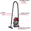 Einhell TC-VC 1540 S σκούπα υγρών και στερεών 15 L 1500 W 2347405
