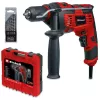 Einhell TC-ID 720/1 E Kit Κρουστικό δράπανο 720 W με σετ 5 τρυπανιών και βαλίτσα μεταφοράς 4259846