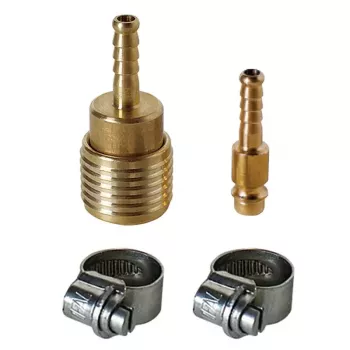 Einhell Σετ συνδετήρων σωλήνα 6 mm για συστήματα πεπιεσμένου αέρα (4139500)