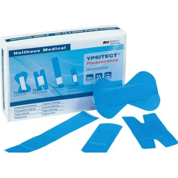 Holthaus Medical YPSITECT μπλε ανιχνεύσιμο επίθεμα 50 τεμ. 40600