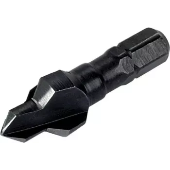 Wolfcraft 2546000 βυθιζόμενο τρυπάνι 8 mm εξαγωνικό στέλεχος 1/4 ίντσας HSS μονής κοπής 90°