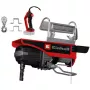 Einhell 2255161 επαναφορτιζόμενο βαρούλκο 250/500 kg, 18 V Power X-Change, χωρίς ψήκτρες, 12 m σχοινί