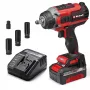 Einhell Professional IMPAXXO 18/450 επαναφορτιζόμενο παλμικό κατσαβίδι 450 Nm 18V χωρίς ψήκτρες με μπαταρία 4,0Ah και φορτιστή 4510074