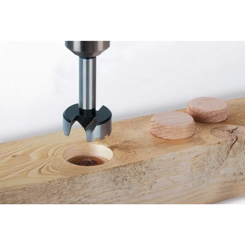 Wolfcraft 3321000 Τρυπάνι Forstner 32 mm, συνολικό μήκος 90 mm, κυλινδρικό στέλεχος, 1 τεμ.