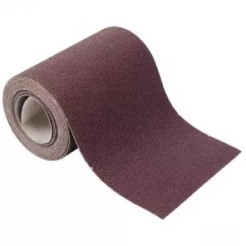 Wolfcraft 1741000 Ρολό γυαλόχαρτου με Velcro, κόκκος P120, 4 m x 115 mm, οξείδιο του αργιλίου, για ξύλο, βερνίκι, χρώμα, στόκο, πλαστικά, ελαφρά μέταλλα