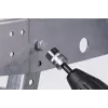 Wolfcraft 2413000 Σετ 5 τεμ. καρυδακιών εξαγώνου, υποδοχή 1/4 ίντσας, χάλυβας χρωμίου-βαναδίου