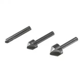 Wolfcraft 2504000 Σετ βυθίσματος, 3 τεμ., 6/12/16 mm, χάλυβας εργαλείων, κυλινδρικό στέλεχος