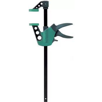 Wolfcraft EHZ Easy 75-150 Μέγγενη ενός χεριού 3020000, άνοιγμα σύσφιξης 0-150 mm, εύρος επέκτασης 75-260 mm, προεξοχή 75 mm