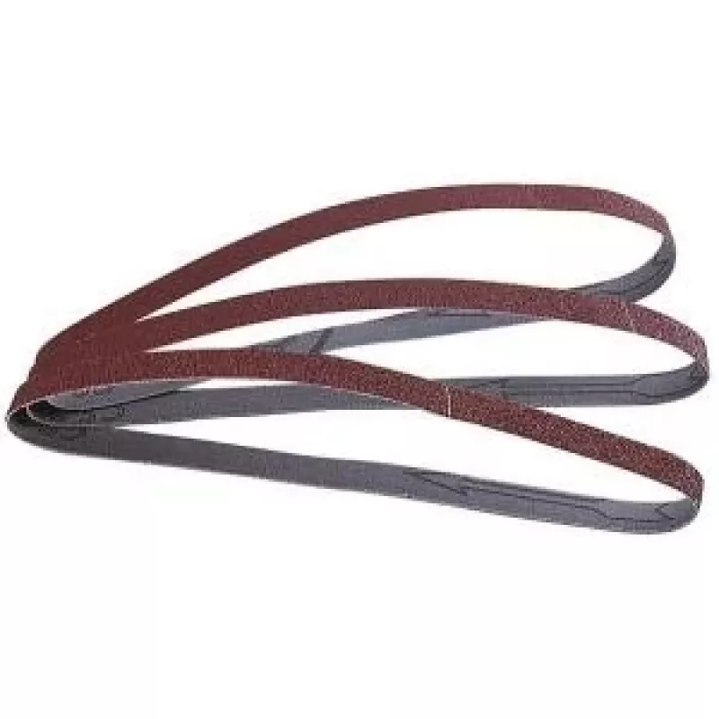 Wolfcraft 1725000 Ταινία λείανσης κόκκου 80, 457 mm x 13 mm, 3 τεμ.