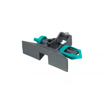 Wolfcraft 5221000 Τερματικό στοπ οδηγού ράγας, πλαστικό, μαύρο