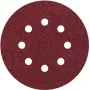 Wolfcraft 3180000 Δίσκοι λείανσης με Velcro, 125 mm, κόκκου 24, συσκευασία 5 τεμ.