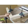Wolfcraft 3036000 Σφιγκτήρας πάγκου εργασίας, άνοιγμα 120 mm