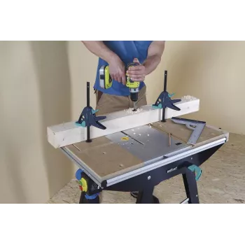 Wolfcraft 3036000 Σφιγκτήρας πάγκου εργασίας, άνοιγμα 120 mm