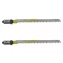 Wolfcraft 3546000 T 101 B Λεπίδες σέγας, στέλεχος T, HCS, 100 mm, συσκευασία 2 τεμ.