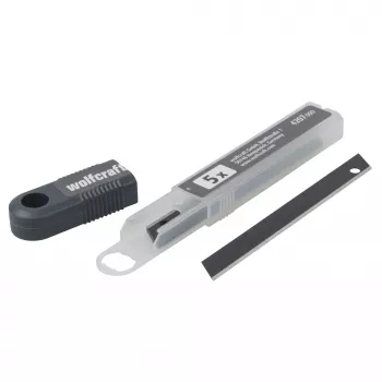 Wolfcraft Profi-Sharp Λεπίδες σπαστές 9 mm μαύρο συσκευασία 5 τεμ. 4207000