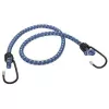 Wolfcraft 3293000 Λάστιχο εκτόνωσης 0,5 m x 6 mm, 2 άγκιστρα, Μαύρο
