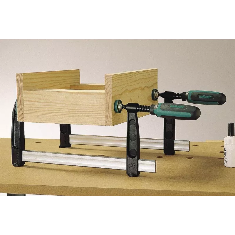 wolfcraft SZ 120-700 Σφιγκτήρας 700 mm Μαύρο / Γκρι 3622000