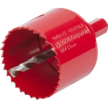 wolfcraft 5472000 Ποτηροτρύπανο Bi-Metall HSS 20 mm για ξύλο, μέταλλο, πλαστικό, γυψοσανίδα